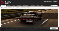 Desktop Screenshot of detailingclub.pl